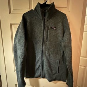Blue Mens Better Sweater Jacket